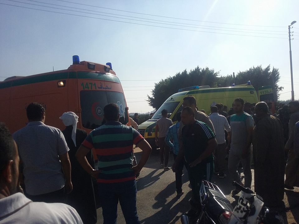 حادث تصادم على طريق «فاقوس - أبو شلبي» 2 حادث تصادم على طريق «فاقوس أبو شلبي» 2