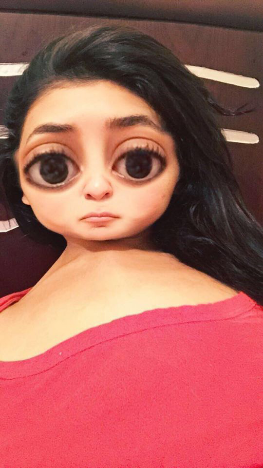 فتاة مصرية تتنكر عبر «سناب شات» وتثير ضجة بمواقع التواصل الاجتماعي 4 رغد 8
