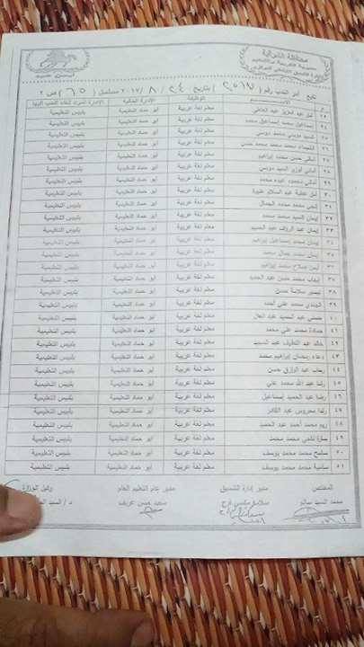 غضب عارم بين 242 معلم بأبوحماد بسبب قرار ندبهم إلى بلبيس 7 غضب عارم بين 242 معلم بأبوحماد بسبب قرارت ندبهم إلى بلبيس 6