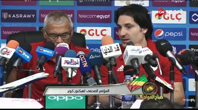 المؤتمر الصحفي لكوبر المدير الفني لمنتخب مصر قبل مباراة الكونغو 5 jh