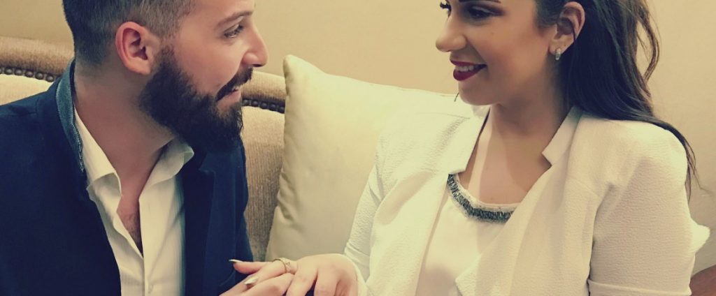ابنة شريف منير توجه رسالة إلى خطيبها 1 ابنة شريف منير توجه رسالة إلى خطيبها