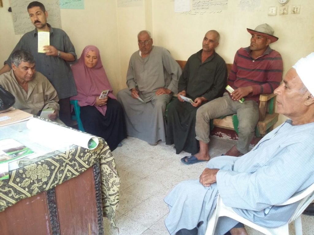 ندوة توعية للفلاحين بأبوكبير للتخلص من السحابة السوداء 2