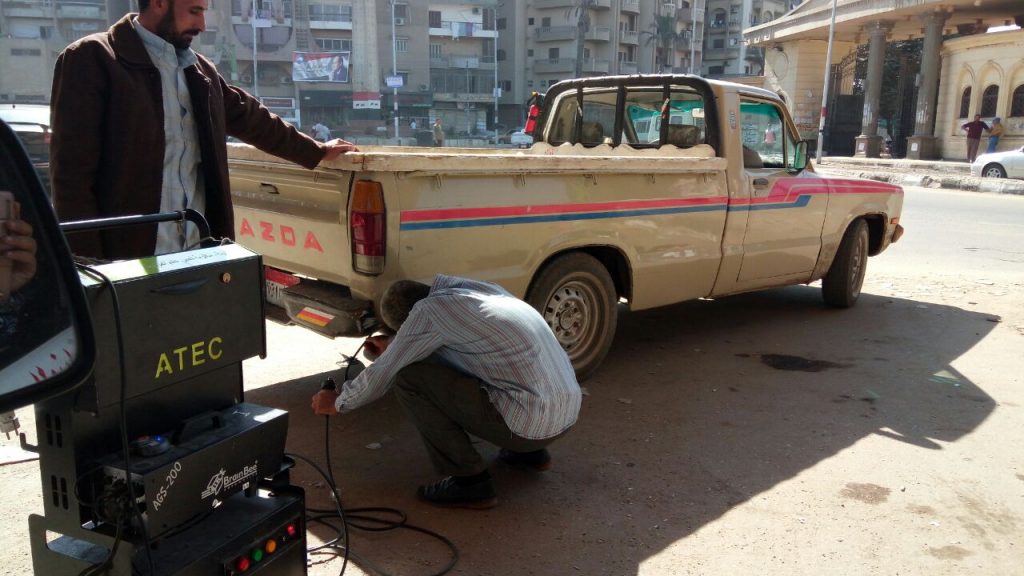لجنة عوادم السيارات بالشرقية تفحص 21 سيارة