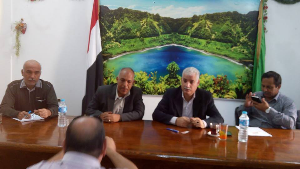 مدينة ديرب نجم تعقد اجتماعاً لازالة الاشغالات بالمدينة 2