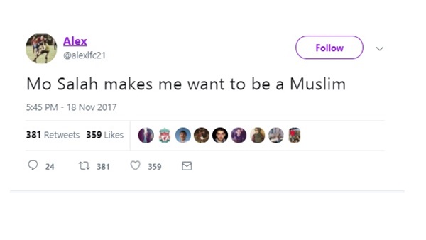 مفاجأة غير متوقعة من مشجع إنجليزي بسبب محمد صلاح 2 مفاجأة غير متوقعة من مشجع إنجليزي بسبب محمد صلاح