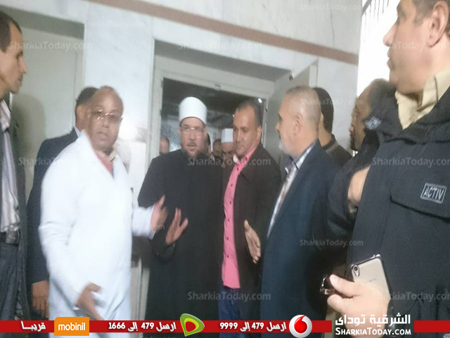 وزير الأوقاف يطمئن على إمام مسجد الروضة في مستشفى الحسينية 2 وزير الأوقاف يطمئن على الحالة الصحية لإمام مسجد الروضة في مستشفى الحسينية