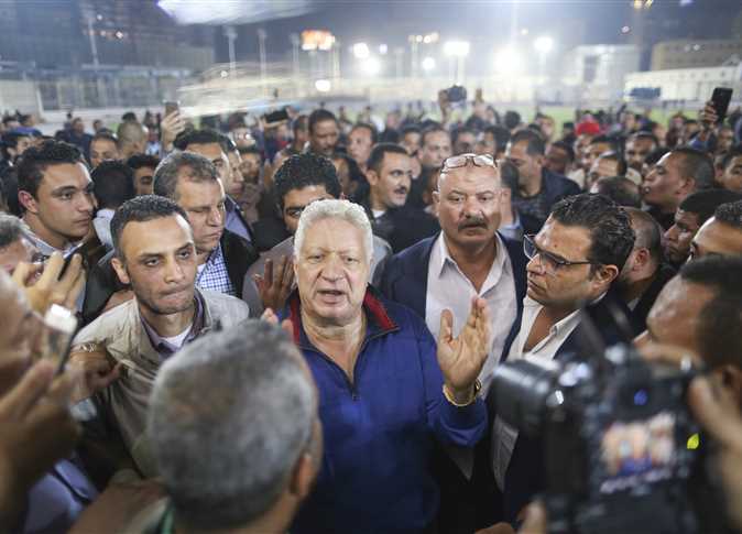 مرتضي منصور يهدد جمهور الزمالك 1 مرتضي منصور يهدد جمهور الزمالك
