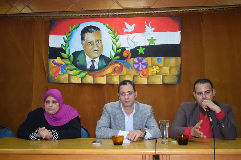 منارة الشرقية الثقافية تحتفل بمئوية جمال عبد الناصر 1 26239574 1806374682766852 2078509240299714899 n