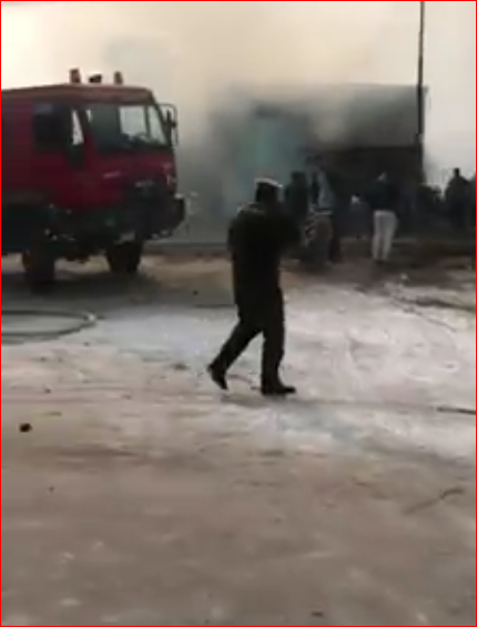 حريق هائل بمصنع «مراتب» بمركز الزقازيق 1 الزقازيق