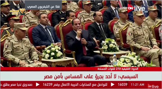 السيسي: أقسم بالله مستعد ألبس الأفرول وأنزل أقاتل مع الجنود 1 6