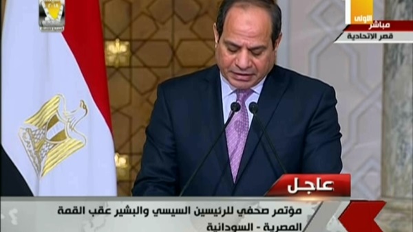 السيسي عقب لقاء البشير: علاقات شعبي وادي النيل أخوية وأزلية وتجمعهما روابط مشتركة 1 653