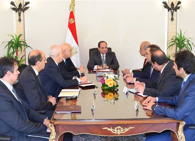 السيسي يستقبل رئيس «إيني».. ويوجه بتذليل أي عقبات تواجه أعمال الشركة 1 789864 0