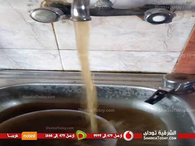 شكاوى من تغير لون مياه الشرب في أبوحماد 28 أبوحماد