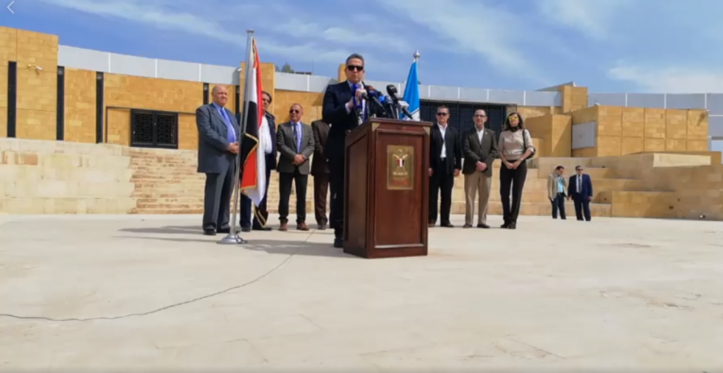 وزير الآثار: متحف تل بسطة بالزقازيق مجاناً للجمهور حتى الجمعة بعد المقبلة 1 وزير الآثار بمحافظة الشرقية