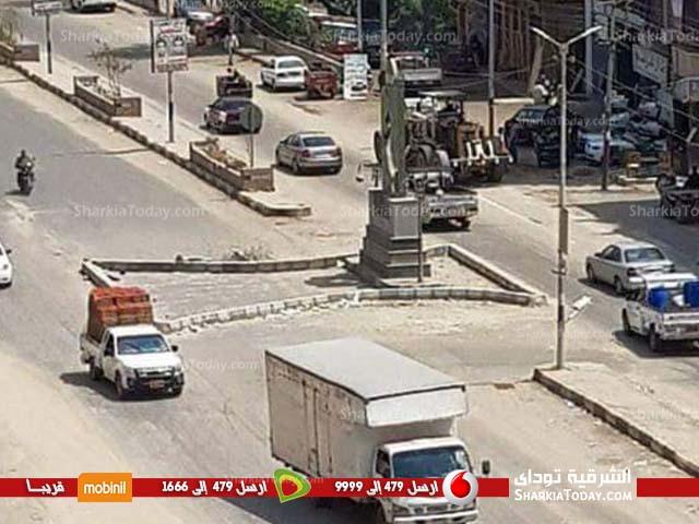 استياء من السائقين بسبب الحواجز الخرسانية في مدخل مدينة الزقازيق 1 مشكلة الحواجز الخرساينة في مدخل الزقازيق