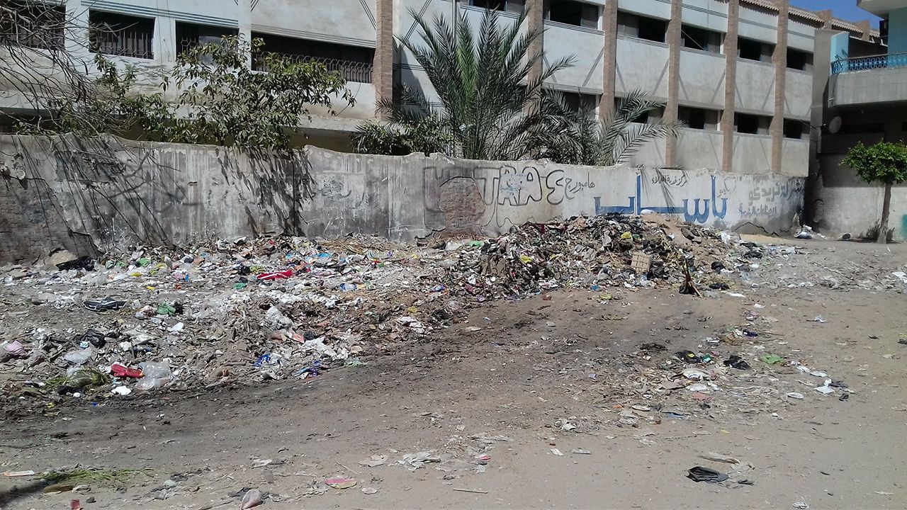 القمامة تحاصر مدرستين بمنطقة الزراعة بالزقازيق 8 القمامة تحاصر مدرستين بمنطقة الزراعة بالزقازيق