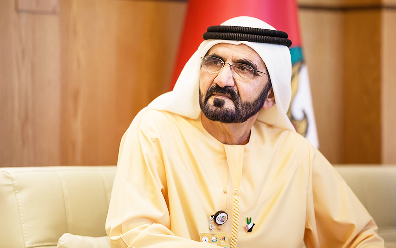 الشيخ محمد بن راشد آل مكتوم  نائب رئيس الدولة رئيس مجلس الوزراء حاكم دبي