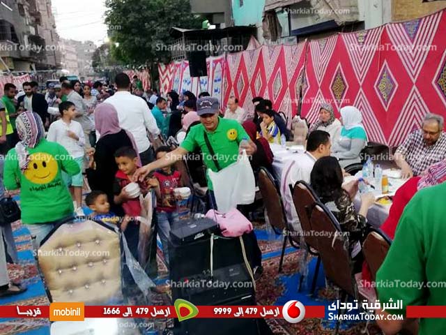 دار بسمة للإيواء تقيم أكبر مائدة إفطار في الزقازيق 2 بسمة للإيواء تقيم أكبر مائدة إفطار في الزقازيق