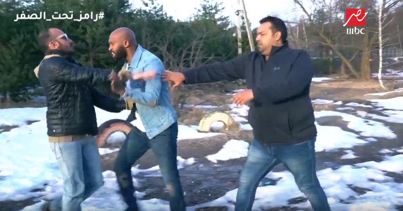 شيكابالا يكتشف مقلب رامز تحت الصفر