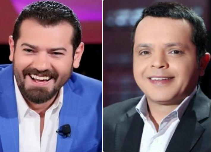 محمد هنيدي يشيد بـمسلسل طايع.. عمرو يوسف يرد عليه 2 محمد هنيدي وعمرو يوسف