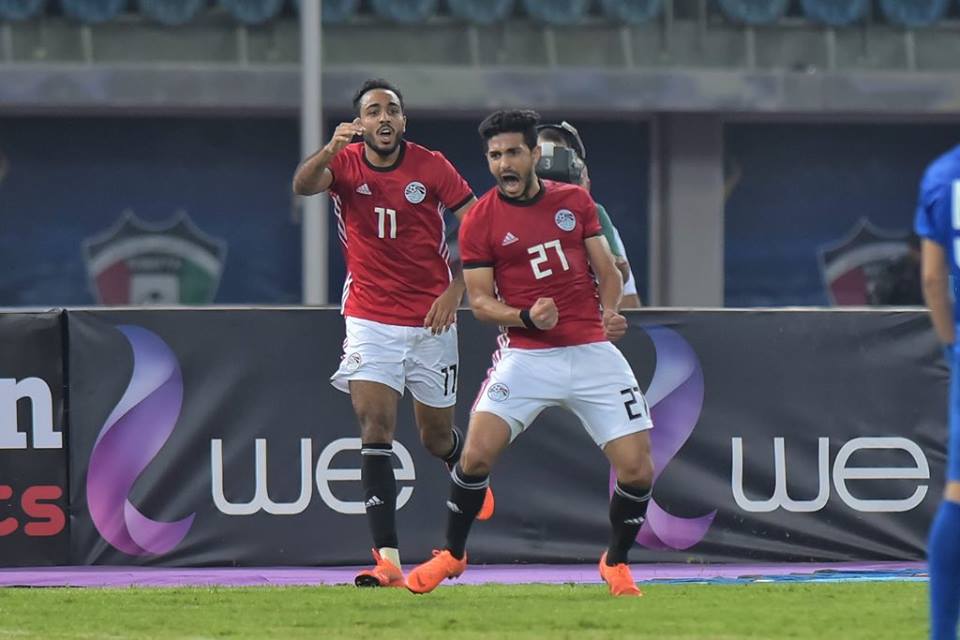 مصر تتعادل مع الكويت