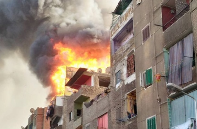 نشوب حريق بمنزل بالزقازيق 1 حريق بمنزل بالزقازيق