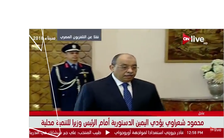 محمود شعراوي وزير التنمية المحلية الجديد