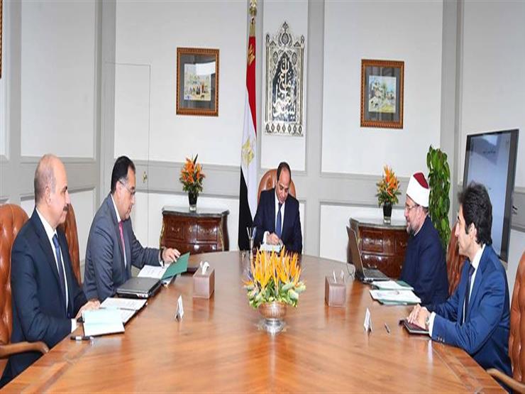 السيسي يكلف وزير الأوقاف بمواجهة التطرف وقاعدة بيانات للمساجد 1 السيسي يكلف وزير الأوقاف بمواجهة التطرف