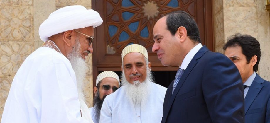 من هم طائفة البهرة الذي استقبلهم السيسي 8 سلطان البهرة