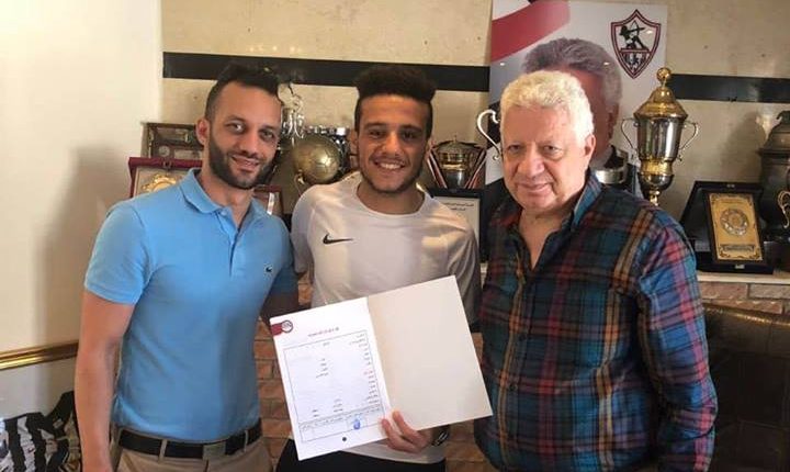 مصطفى فتحي يجدد عقده مع الزمالك