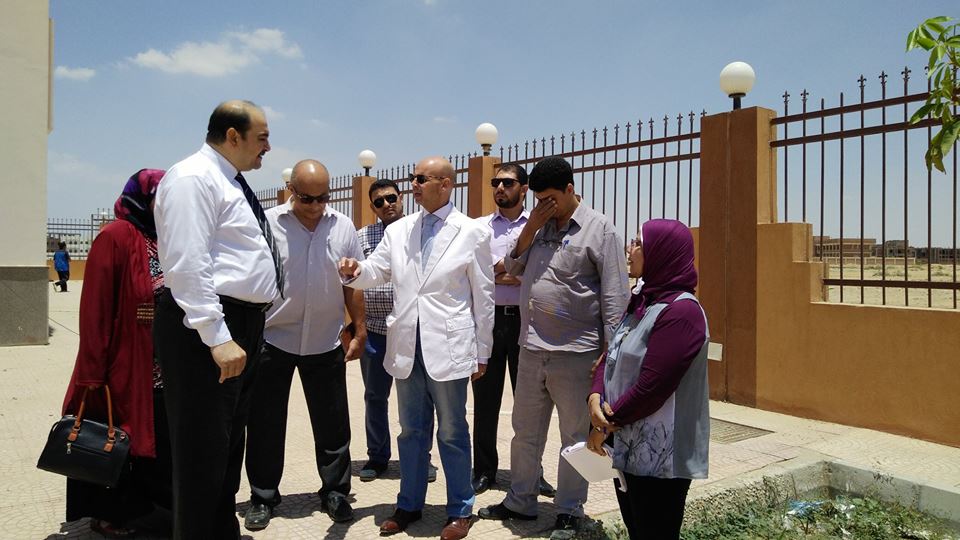 وكيل صحة الشرقية يتفقد مركز طب الأسرة بالعاشر من رمضان 2 وكيل صحة الشرقية يتفقد مركز طب الأسرة بالعاشر من رمضان