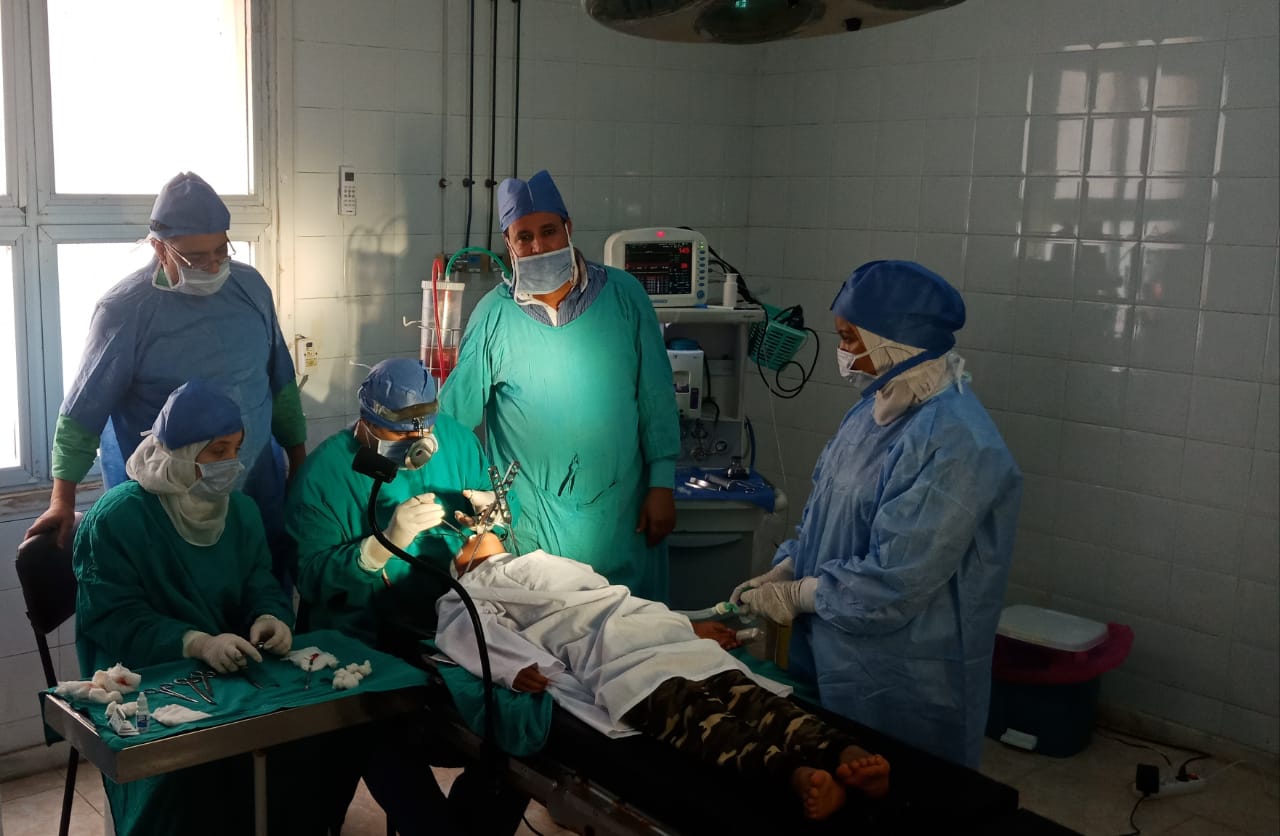 إجراء 25 عملية جراحية بمستشفى أولاد صقر 1 إجراء 25 عملية جراحية بمستشفى أولاد صقر