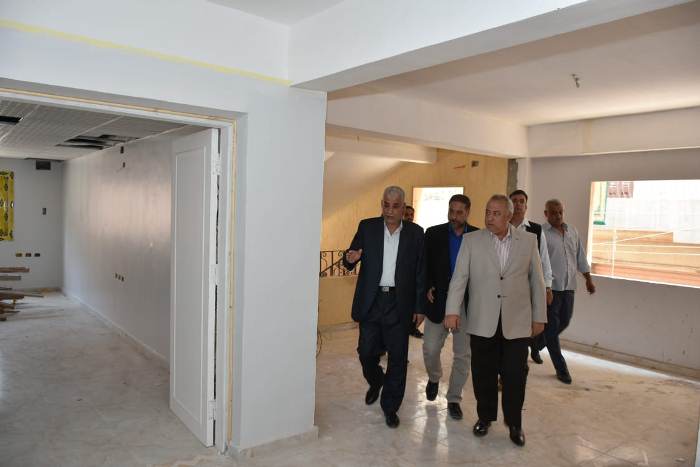 ترميم مبنى حى أول الزقازيق