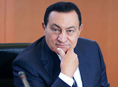 أحدث صورة للرئيس الأسبق محمد حسني مبارك