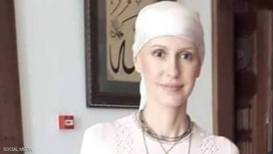 أسماء الأسد تظهر في صور مختلفة بعد بدء علاجها من السرطان ...