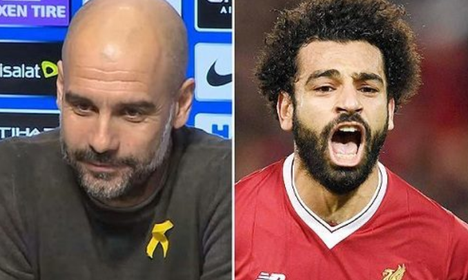 مدرب مانشستر سيتي يستفز محمد صلاح قبل موقعة غداً 2 شس