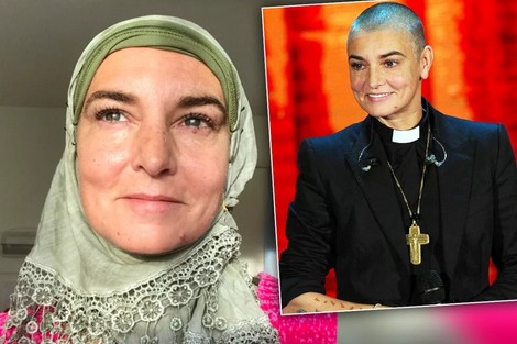 لحظة إسلام المطربة الأيرلندية سينيد أوكونور
