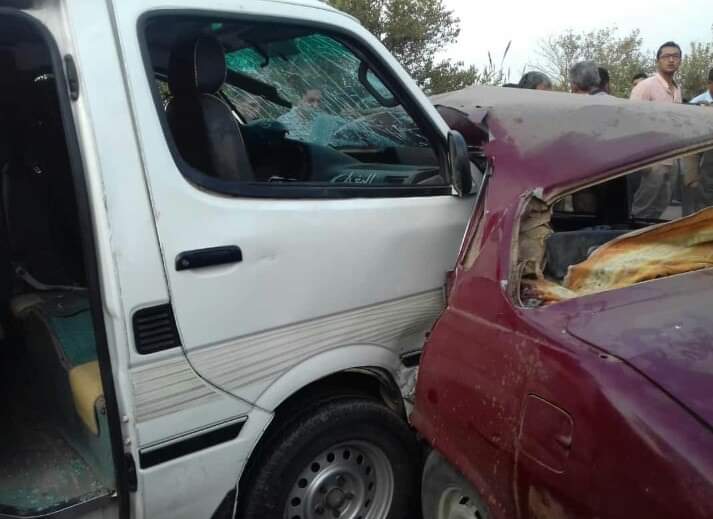 إصابة ٣ أشخاص في حادث بطريق «الزقازيق - ههيا»