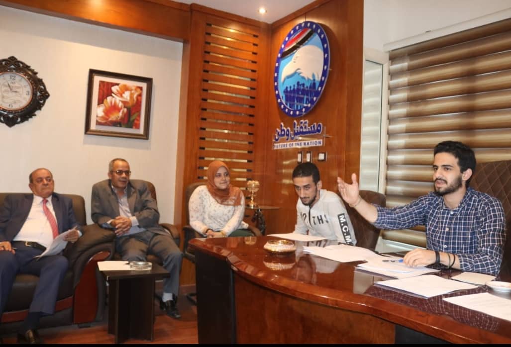 طالب طب الزقازيق يقود شئون المحليات بحزب مستقبل وطن
