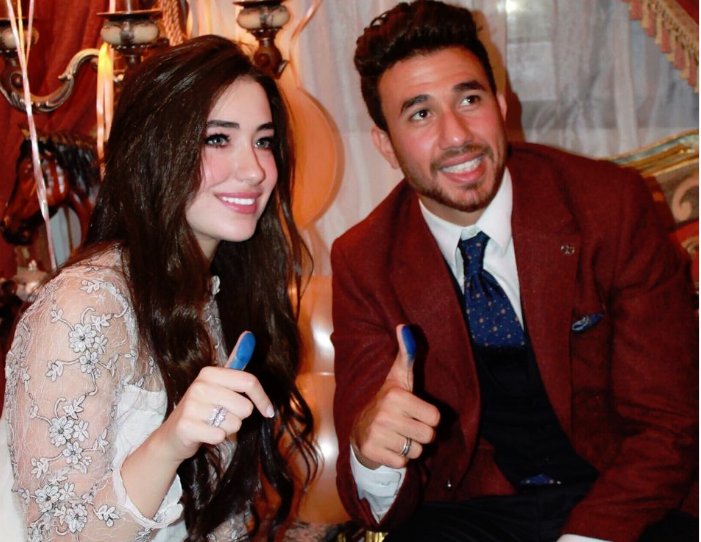 تريزيجيه يحتفل بعقد قرانه 2 محمود تريزيجيه