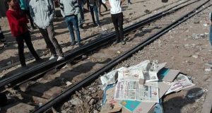 انتحار شاب تحت عجلات القطار بههيا