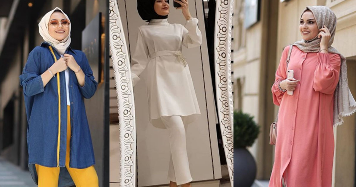 موديلات بلوزات صيفي 2019 للمحجبات ..أفكار للتفصيل 4 بلوزات صيفي 2019 للمحجبات