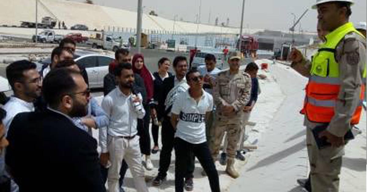 طلاب جامعة الزقازيق في زيارة لأنفاق الإسماعلية 5 طلاب جامعة الزقازيق في زيارة لأنفاق الإسماعلية