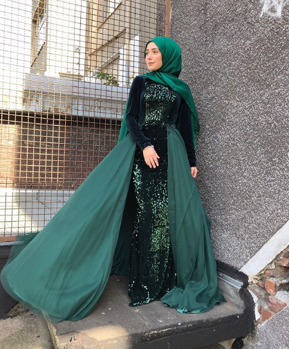 فساتين سهرة للمحجبات