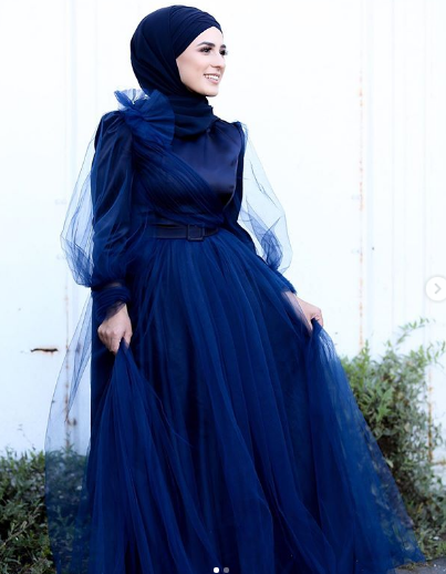 فساتين سهرة للمحجبات
