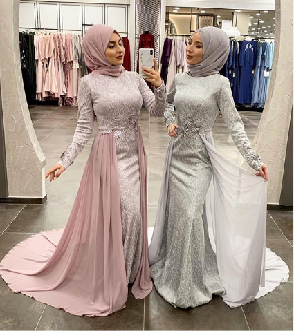 فساتين سهرة للمحجبات
