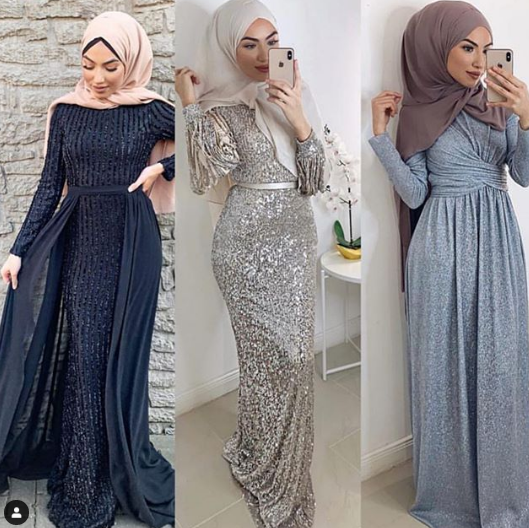 فساتين سهرة للمحجبات