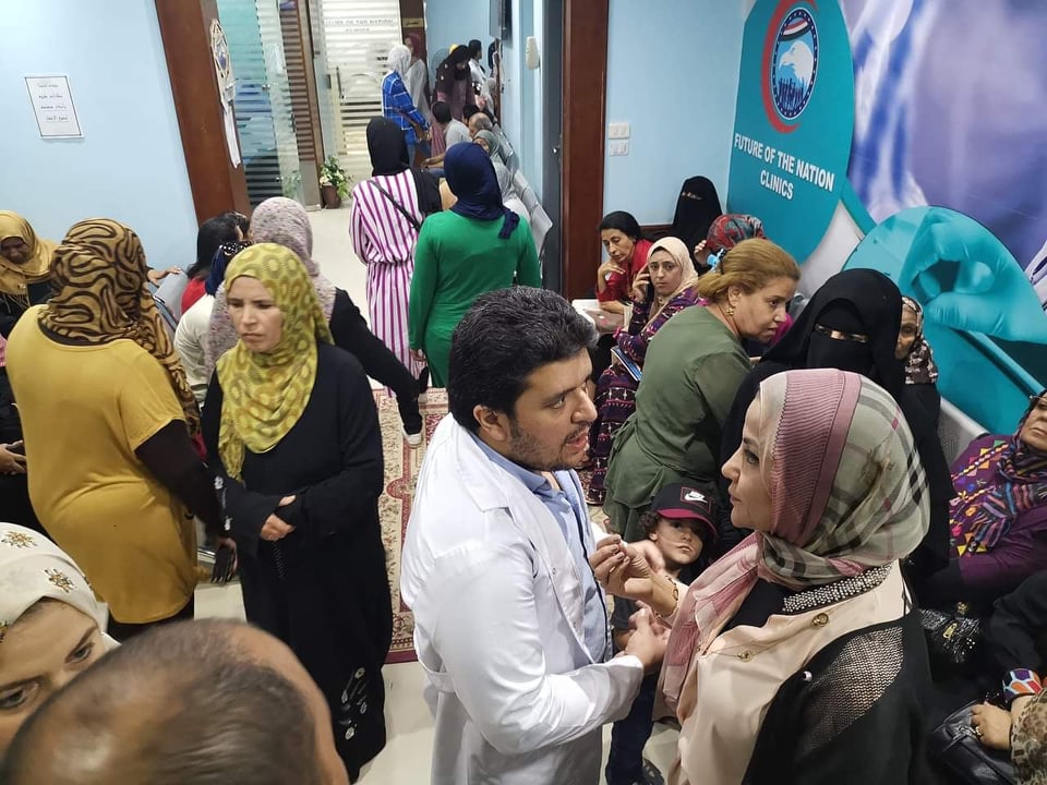 عيادات مستقبل وطن تنجح في الكشف على 500 سيدة