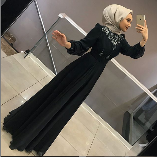 فساتين سهرة للمحجبات