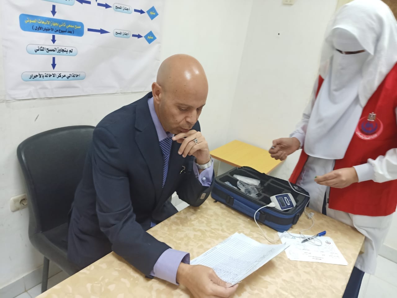 صحة الشرقية تفحص 2855 طفل في مبادرة الكشف المبكر عن ضعف السمع 5 الشرقية
